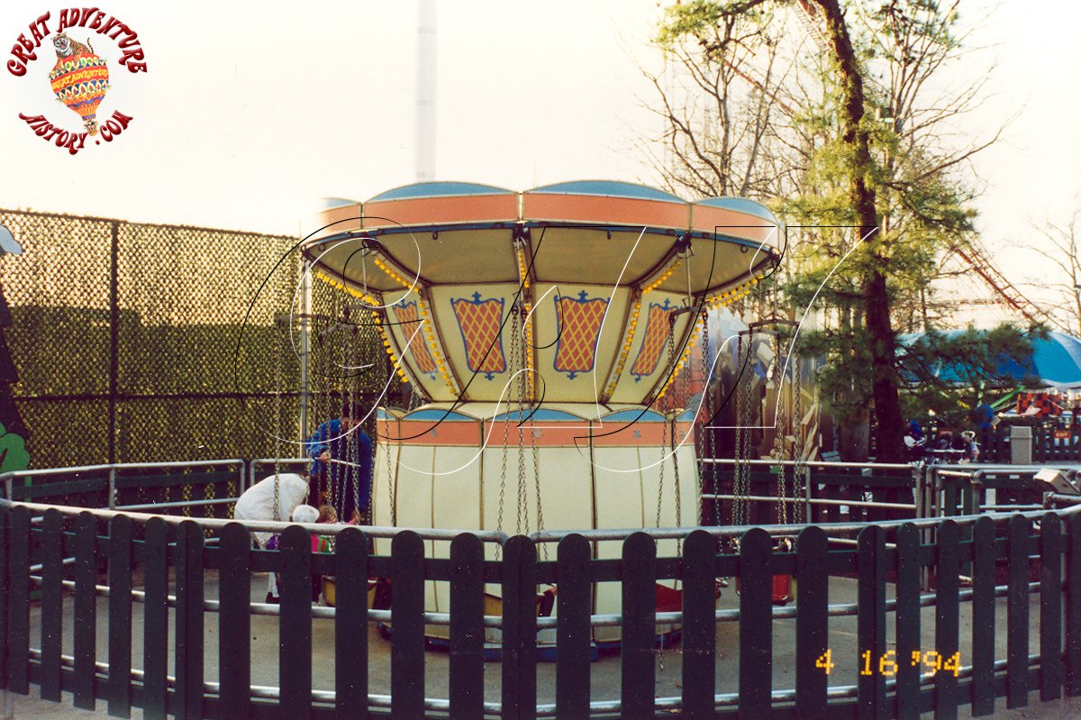 Mini Swings At Six Flags Great Adventure